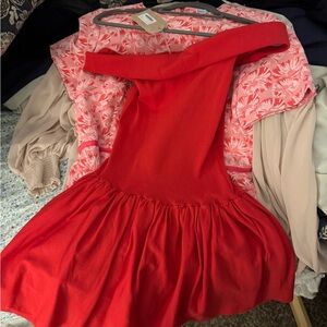 Meshki Red Mini Dress